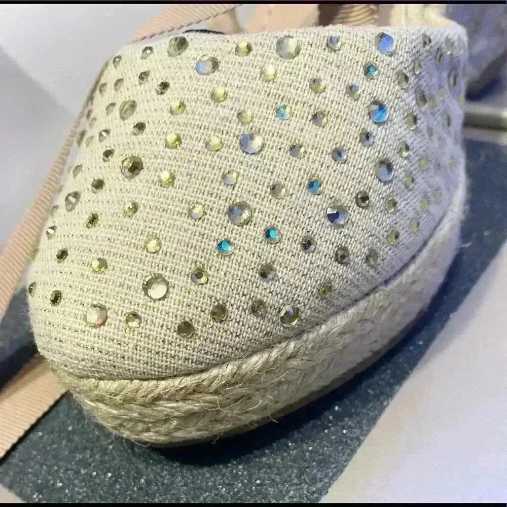 I.D Required Lace Up‎ Wedge Sandals
